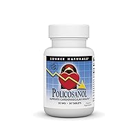 Source Naturals Policosanol, Supports Cardiovascular Health* 20 Mg Tablet, 30 Count