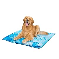 Dog Cooling Mat,Pet Cooling Mat for Dogs and Cats,Easy Washable,Suitable for All Types of Pets,Summer Keep Your Pet Cool (29.5X29.5in)