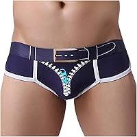 Mens Quick Dry Swimsuit Bikini Briefs Drawstring Low Rise Swim Bottoms with Removable Pad Casual Sports Shorts Swimwear
