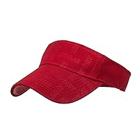 ZHINIAN Sports Sun Visor Hats Women Men Adjustable Empty Top Baseball Caps Plain Ball Caps Low Profile Golf Tennis Visor Summer