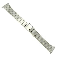 16-22mm Speidel Express Stainless Steel Hook Clasp Watch Band BOGO