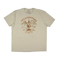 Yellowstone Men's Dutton Ranch Montana John Dutton Horseback Adult T-Shirt
