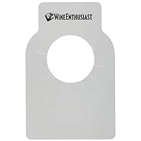 Wine Enthusiast Ultra Wine Bottle Tags - Thick Bottle Neck Labeling Tags for Cellars, Collections, Racks Organization & Inventory (100ct)