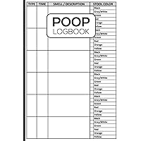 Poop Logbook: a Record Keeper, Daily Record & Track, Journal, Food Intake Diary Notebook, Poo Logbook, Bristol Stool Chart