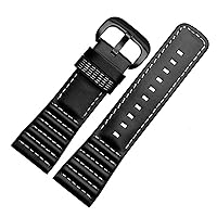 28mm Genuine Leather With Stitches Wrist Watchband Loops For Sevenfriday P3B/01 S2/01 Men Watch Strap