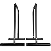 Sportsroyals Dip Bars, Adjustable Dip Stand Station for Home, Calisthenics, Exercise. Portable Parallel Bar with Stable and Sturdy Thickened Steel-(300/400/1200LBS) Loading Capacity