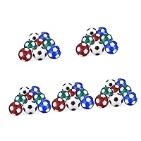 Happyyami 16 Pcs Football Foosball Table Balls Mini Table Foosball Balls Foosball Table for Kids Tabletop Soccer