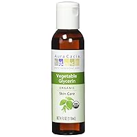 Organic Skin Care Oil, Vegetable Glycerin, 4 Fluid Ounce