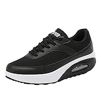 Womens Sneakers Tennis Walking Shoes - Comfort Lightweight Non Slip Athletic Shoes for Gym Running Work Casual