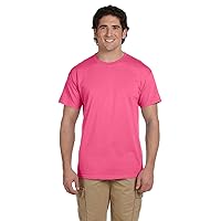 Gildan Men's G2000 Ultra Cotton Adult T-shirt, Safety Pink, X-Large