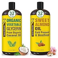 Seven Minerals Organic Vegetable Glycerin & Pure Sweet Almond Oil