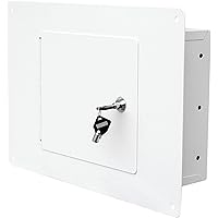 HMC Holdings LLC - First Watch First Watch-Homak Between the Studs High Security Steel Wall Safe, White, WS00017001, 11-3/4-Inch Overall Exterior Height