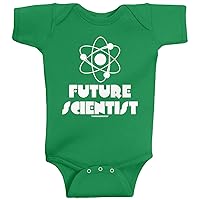 Threadrock Unisex Baby Future Scientist Bodysuit