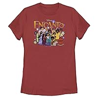 Disney Encanto Family Group Women's Short Sleeve Tee Shirt