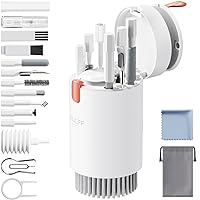 Aijeff Cleaning Kit for iPhone, Airpods, iPad, MacBook, Mac, Keyboard Cleaner with Multifunctional Cleaning Tool for Laptop, Camera, Screen Cleaner Kit with Spray and Microfiber Cloth