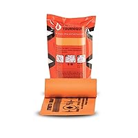 Tourniquet Orange, Emergency First Aid Equipment for Massive Hemorrhage Control Made in The USA