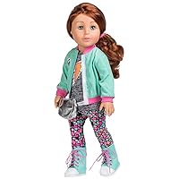 Adora Amazon Exclusive Amazing Girls Collection, 18” Realistic Doll with Changeable Outfit and Movable Soft Body, Birthday Gift for Kids and Toddlers Ages 6+ - Sam