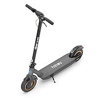 S2 MAX Electric Scooter, 40.4 Mi Long Range & 19 MPH, 650W MAX Motor Power, 10'' Pneumatic Tires, Split Hub Set, Dual Braking System and Cruise Control, Foldable Commuter E-Scooter for Adults