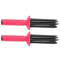 【𝐂𝐡𝐫𝐢𝐬𝐭𝐦𝐚𝐬 𝐆𝐢𝐟𝐭】 Hairstyling Tools 17 Comb Teeth 2pcs Portable Hair Curling Roll Comb Anti‑Slip Professional Round Hair Brush for Home Personal Use Travel Hair Salon 【𝐂𝐡𝐫𝐢𝐬𝐭𝐦𝐚𝐬 𝐆𝐢𝐟𝐭】 Hairstyling Tools 17 Comb Teeth 2pcs Portable Hair Curling Roll Comb Anti‑Slip Professional Round Hair Brush for Home Personal Use Travel Hair Salon