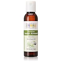 Organic Sweet Almond Oil | GC/MS Tested for Purity | 118ml (4 fl. oz.)