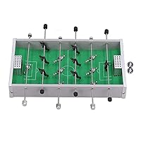 Fine Workmanship Compact Size Aluminum Rod Robust Reliable ,Foosball Table, for Adults and Kids,Compact Mini Tabletop Soccer Game, Foosball Table, Fine Workmanship Compact Size Alumfootball tabl
