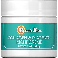 Natural Collagen and Placenta Night Creme- 2 oz.-Cream