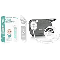 Exclusive Large Flow Electric Nasal Aspirator, Powerful Suction for Quick Suck Out Snot, Gentle on Nasal Mucosa, Soothing Music and Light