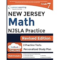 New Jersey Student Learning Assessments (NJSLA) Test Practice: 7th Grade Math Practice Workbook and Full-length Online Assessments: New Jersey Test Study Guide (NJSLA by Lumos Learning)