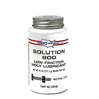 Anti-Seize Stainless Steel Low Friction Lubricant Compound High Temp MRO 800 8oz