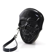 Skull Coin Purse Halloween Spooky Goth Accessories