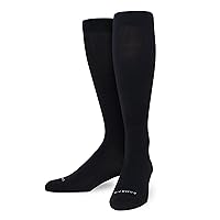 Comrad Nylon Knee High Socks - 15-20mmHg Graduated Compression Socks - Soft & Breathable Support Unisex Socks