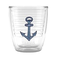 Tervis Ol' Time Maritime Boating Collection Anchor Down Insulated Tumbler, 12oz