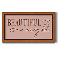 Renditions Gallery Motivational Artwork Beautiful in Every Shade Canwas Paintings & Prints for Bedroom Office Livingroom - 21