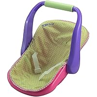 JC TOYS ADJUSTABLE CARRIER – Converts from Rocking Baby Carrier to Feeding Seat – Perfect for Children 2+ , Pink , 16 inches