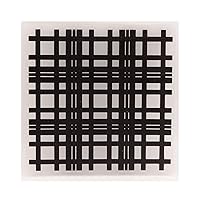 Basic Grid Texture Embossing Folder Plastic Embossing Folder Template For Card Making Scrapbooking Paper Craft 5x5Inch Scrapbooking Stencils Scrapbooking Stencils Template Sets Letter Stencils