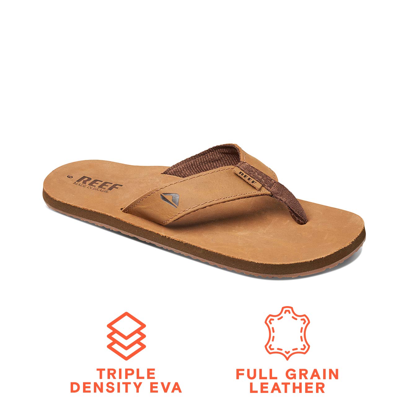 Reef Men's Leather Smoothy Sandal