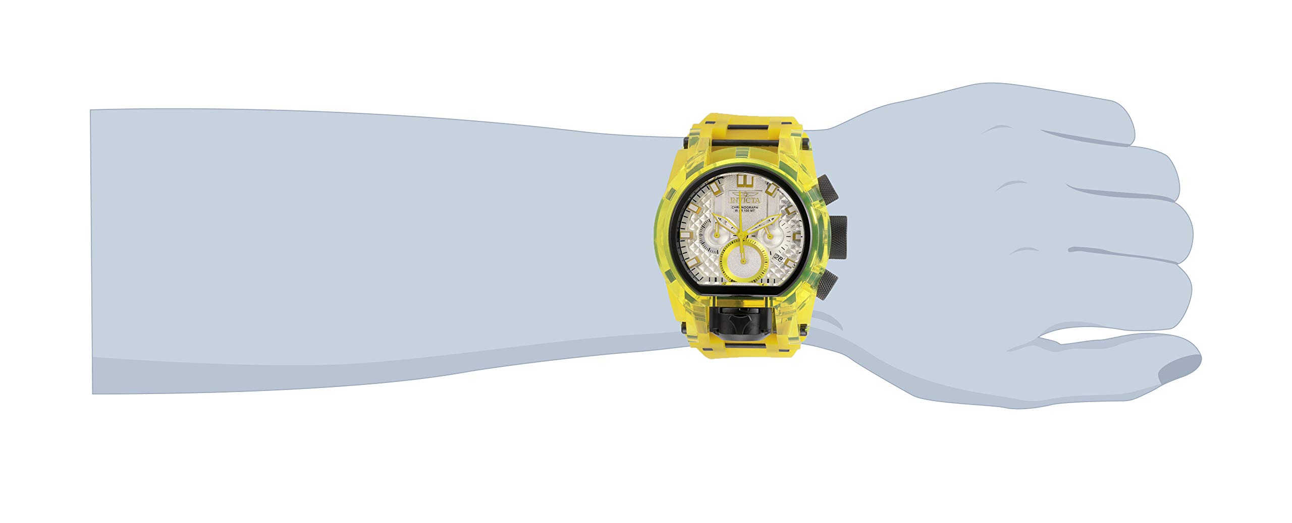Invicta Men's Bolt Quartz Watch, Yellow, 29997