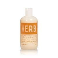 Verb Curl Shampoo - Mild, Cleanse and Smooth - Vegan Curl Defining Shampoo for Frizzy Hair- Intensive Hydration Curly Hair Shampoo