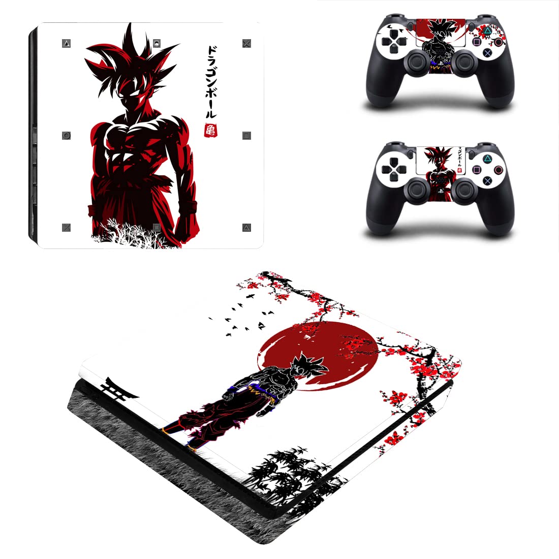 Decal Moments 2 Pack Regular PS4 Controllers Skins Decals Stickers Covers  Anime