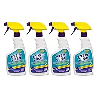 Invisible Glass 92013-4PK 16-Ounce Screen Clean Multi-Surface Cleaner Perfect for Touch Screens, Hygienically Cleans Laptops, Smart Phones, Tablets, and More, Pack of 4