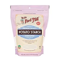 Bob's Red Mill Potato Starch, Resealable Stand up Bag, 22 ounce (Pack of 2)