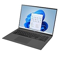 LG Gram 17” Lightweight Laptop, Intel® 12th Gen Core® i7 Evo™ Platform, Windows 11 Home, 16GB RAM, 512GB SSD, Gray