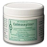 Calmoseptine Ointment 2.5oz Jar Protects and Helps Heal Skin Irritations, 1/Each