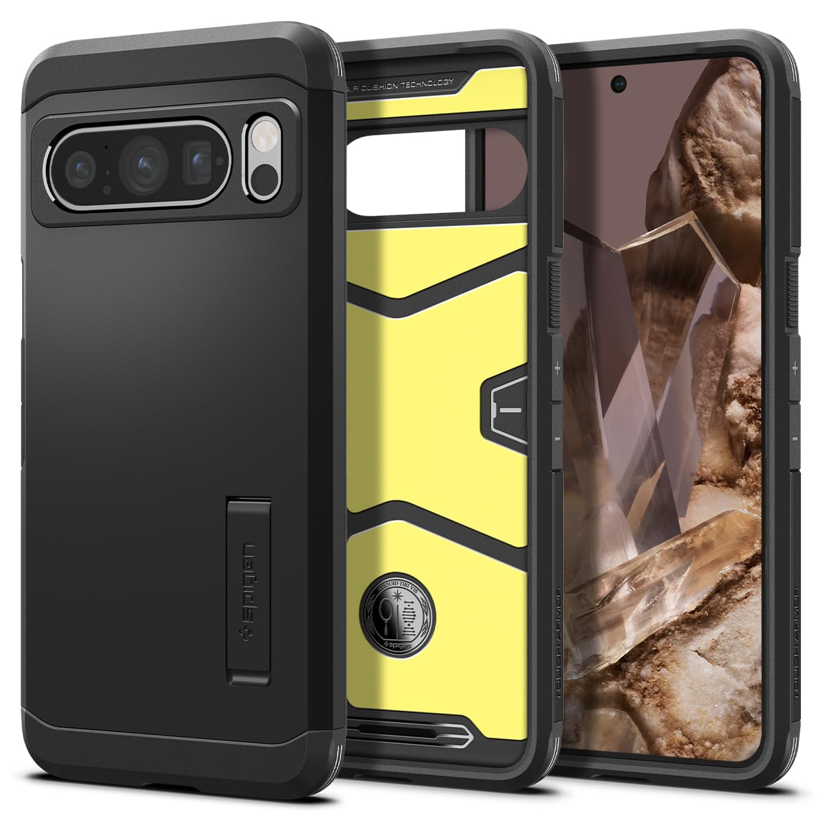 Spigen Tough Armor Designed for Pixel 8 Pro Case (2023) - Black