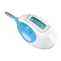 Baby Rectal Thermometer Baby Thermometer for Rectal Temperature, Short and Flexible Tip with Fast Read Times and Large Digital Display