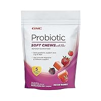 Probiotic Soft Chews with Fiber - Mixed Berry, 30 Chews, Supports Digestive and Immune Health