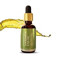Nourishing Hair Serum For Dry Damaged Hair and Growth | High-performing - Argan Oil & Rosemary Oil For Hair Growth, Nourishment, Frizz Control for Scalp & Beard.