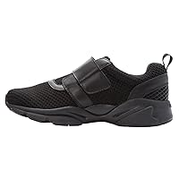 Propet Womens Stability X Strap Walking Walking Sneakers Shoes - Black