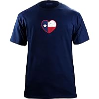 Original Texas State Flag Heart T-Shirt