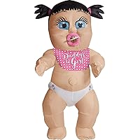 Rubies Inflatable Baby Girl Adult Costume